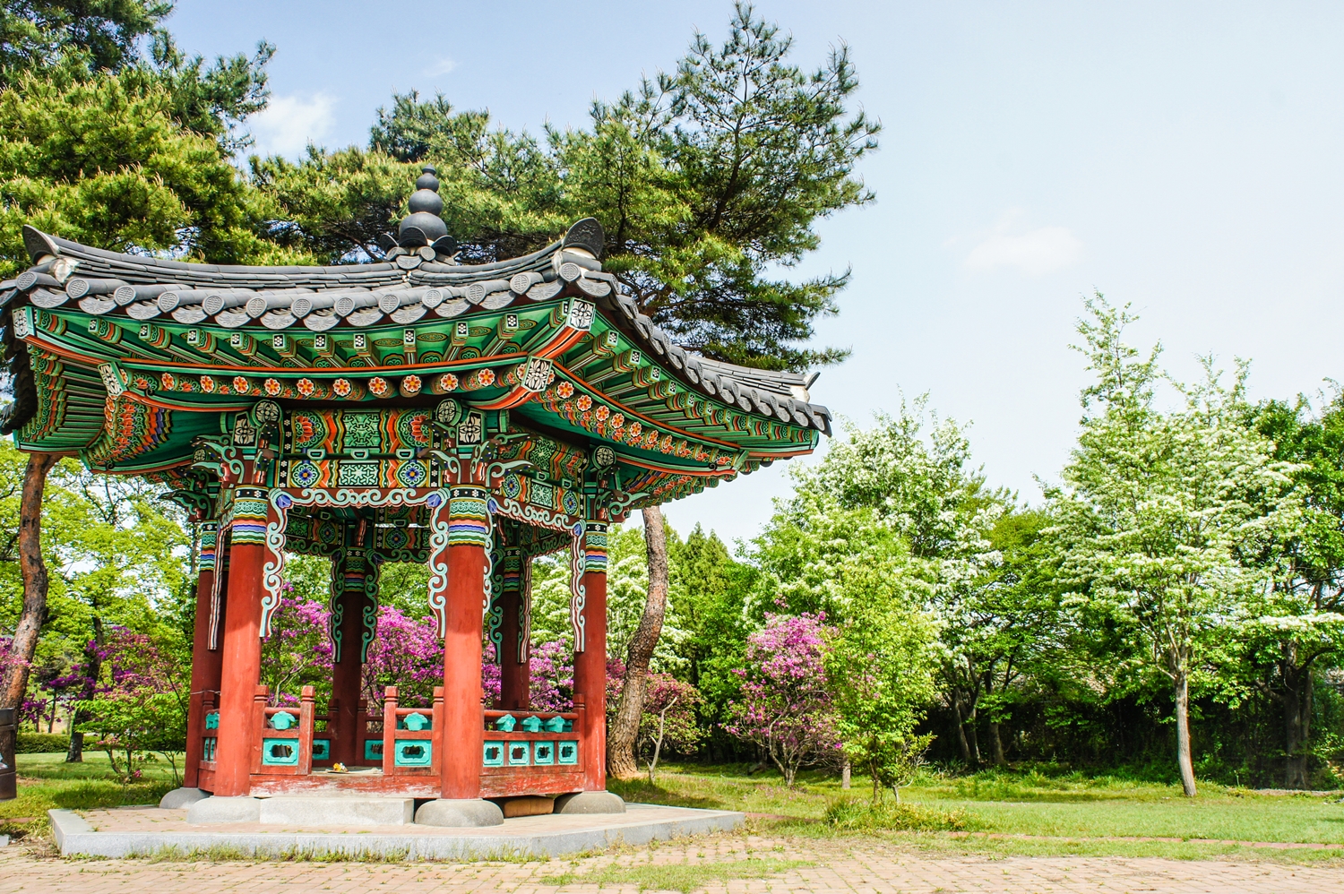 2019 유당공원, 이팝나무 충혼각 [봄, 여름, 광양 공원, 초록색, 길]