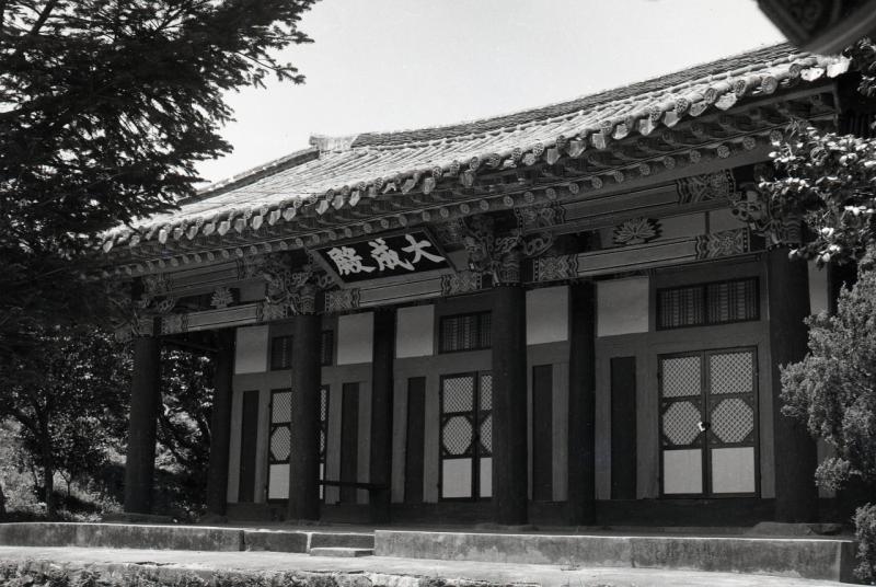 80년대 광양향교 대성전 ( 광양군, 우산리, 유형문화유산 제111호 )