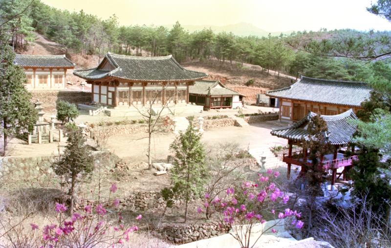 80년대 중흥사전경(광양군,옥룡면,사찰)