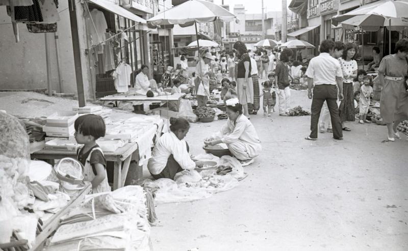 80년대 광영상설시장(광영동,광양시,광양군)2