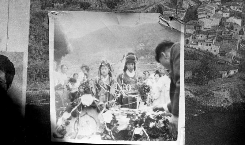 50년대 전통혼례사진(신원미상)