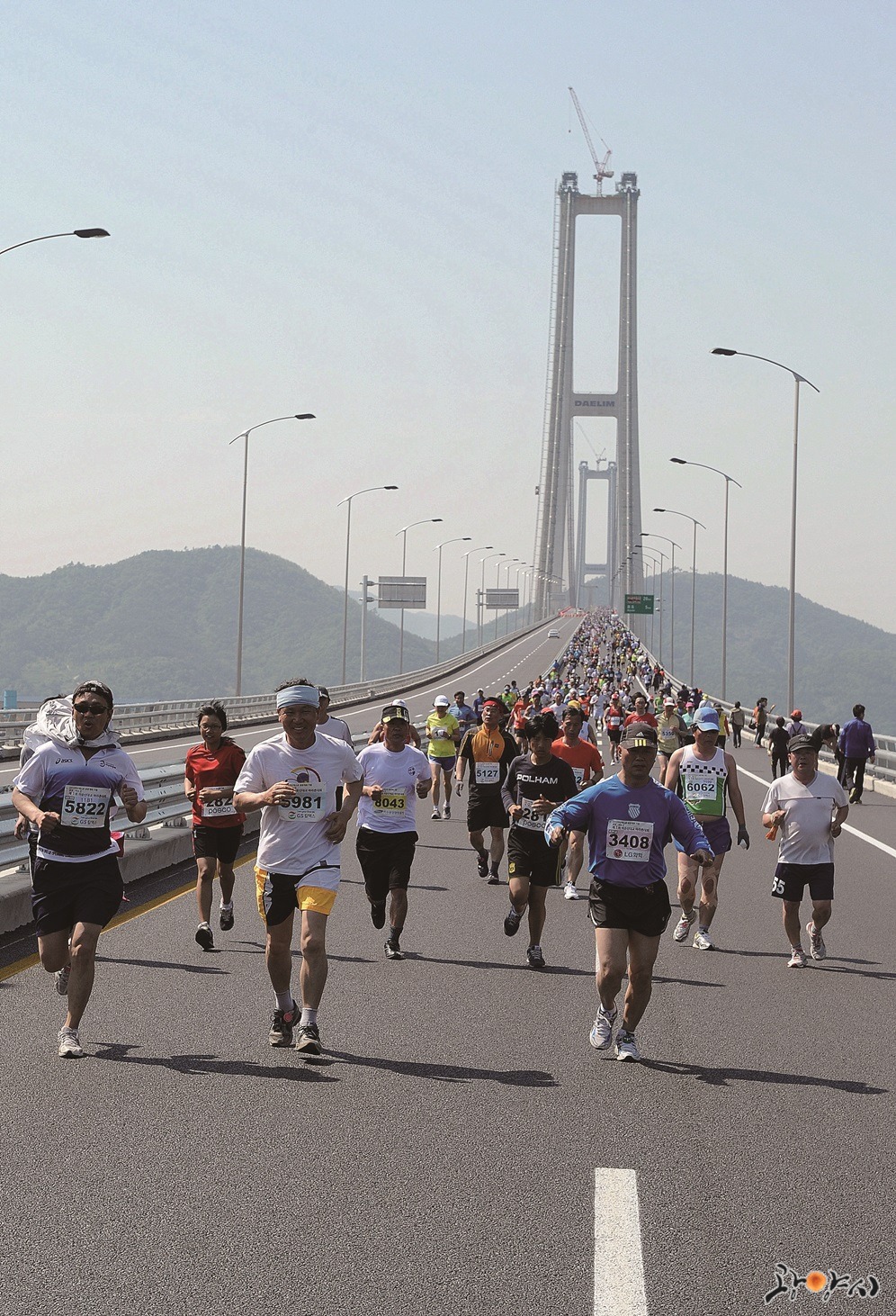 이순신대교 개통기념 마라톤대회