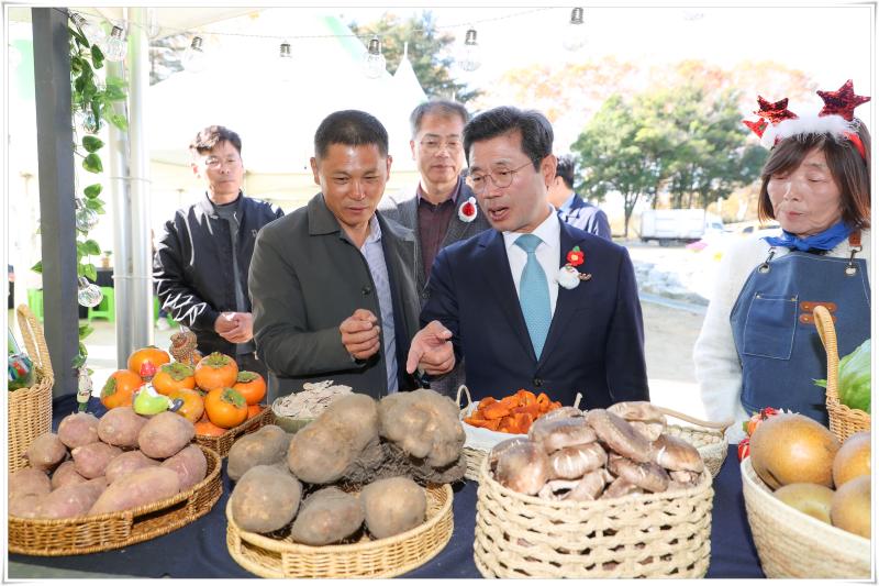 정인화 시장, 생산자와 소비자가 함께하는 팜파티 참석