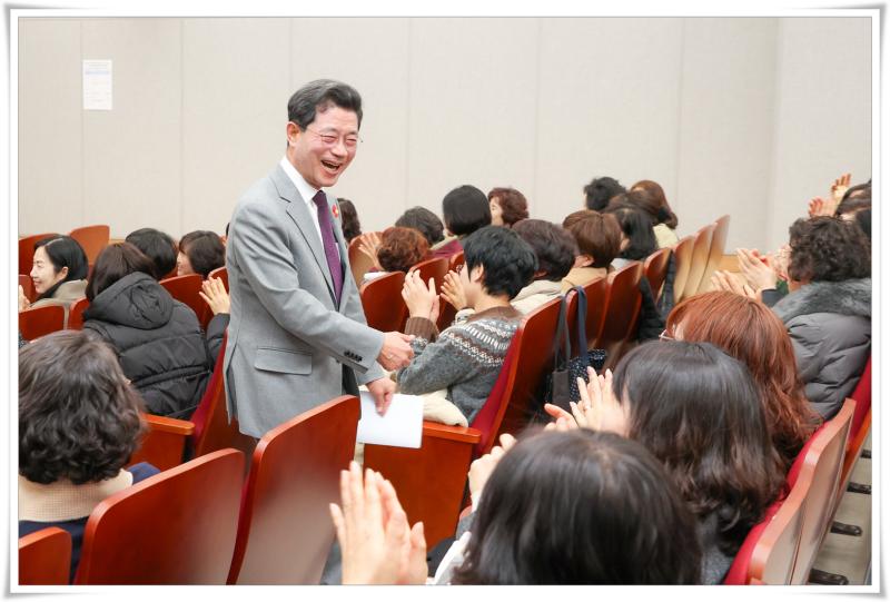 정인화 시장, 혹한기 안전·응급장비 교육 및 간담회 참석