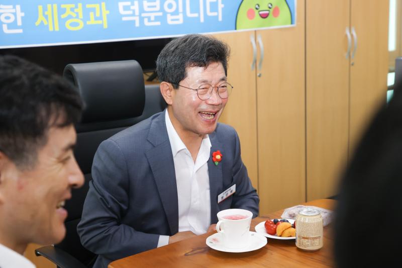 정인화 시장, 민원서비스 종합평가 대비 민원담당 공무원 간담회
