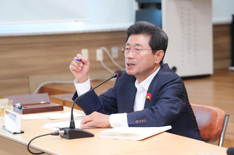 정인화 시장, 6월 읍면동장 회의 주재