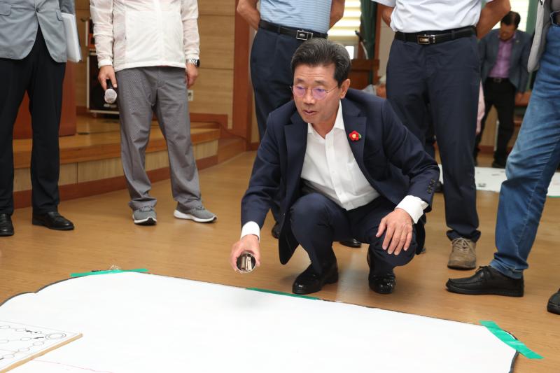 정인화 시장, (사)대한노인회 광양시지회 친선 윷놀이 대회 격려