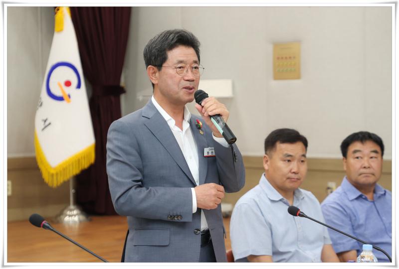 정인화 시장, 광양읍 지역 발전방안을 위한 상생 토크 참석