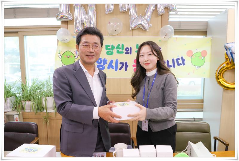 정인화 시장, 11월 중 ｢광양시가 응원합니다｣.. 세정과