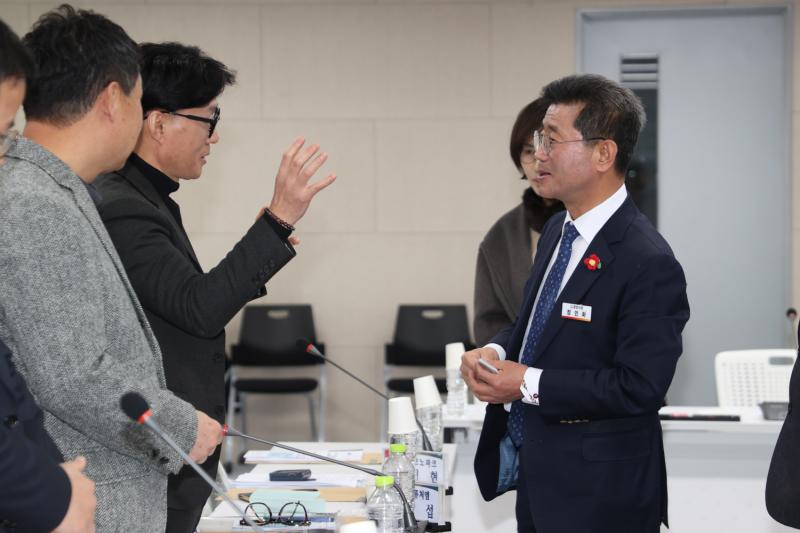 정인화 시장, 권향엽 국회의원 초청 광양시 이차전지 기업협의체 간담회 참석