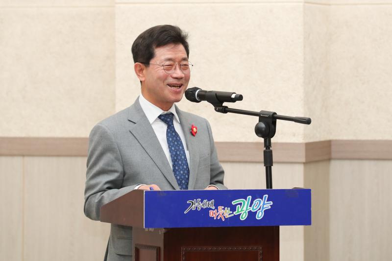 정인화 시장, 2026년 진월면 시민과의 대화 가져