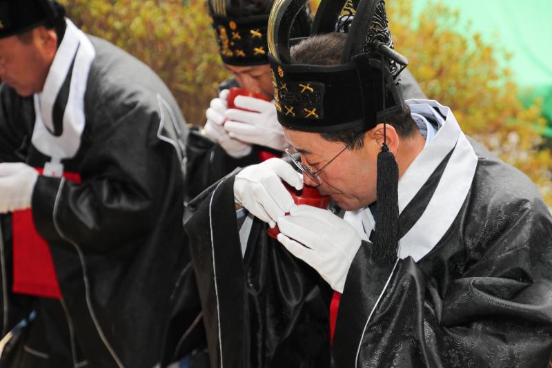 정인화 시장, 제43회 백운산 고로쇠 약수제 참석
