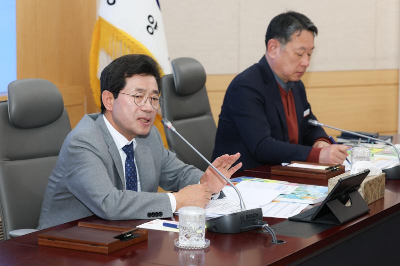 정인화 시장, 3월 확대간부회의 주재