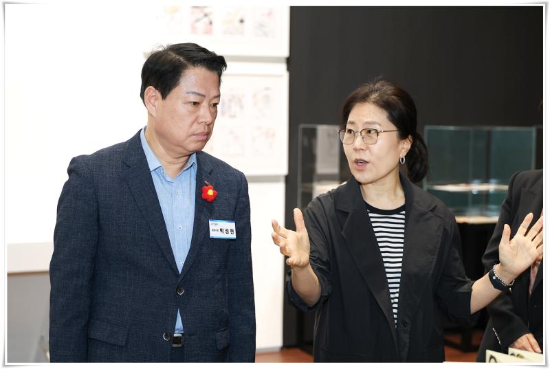 박성현 시장, 포스코미술관 광양 순회전 초청 행사 참석