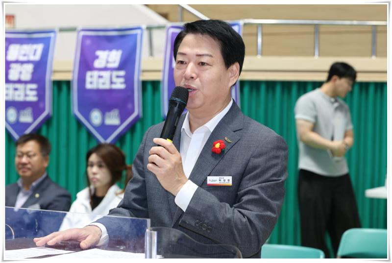 박성현 시장, 제 14회 광양시장배 태권도 대회 참석