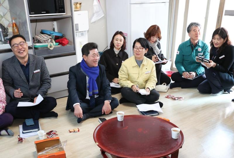 광양읍 경로당 방문