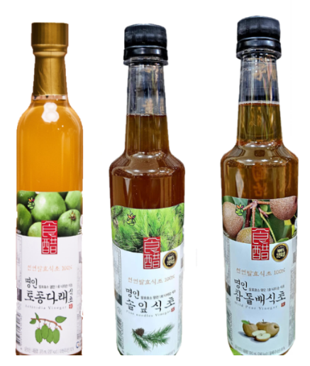 명인 토종다래·참돌배·솔잎 식초 각 500ml(택1) 썸네일 이미지
