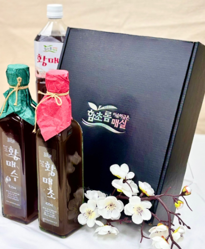 함초롬매실 선물세트 1호(황매수420ml+황매초420ml) 썸네일 이미지