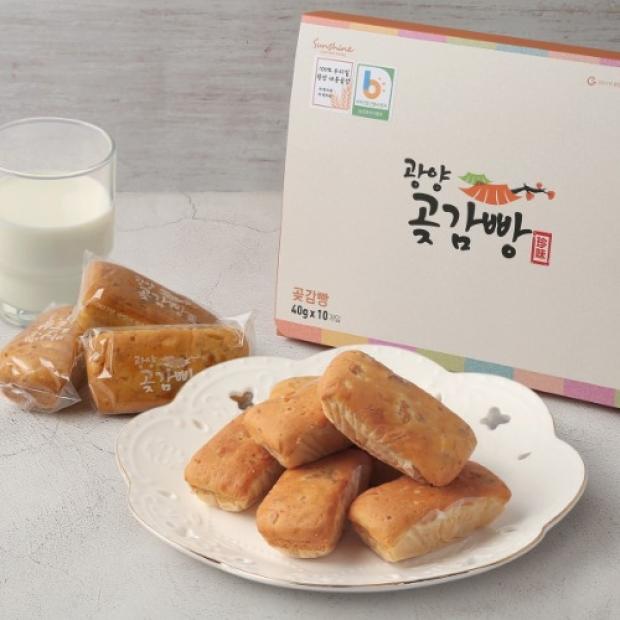 (광양빵) 광양곶감빵 40g (10개입/20개입)