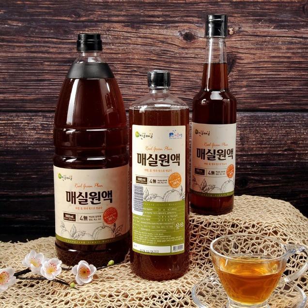 (매화골농원)건강하게 자란 매실로 3년 숙성 광양 황 매실원액