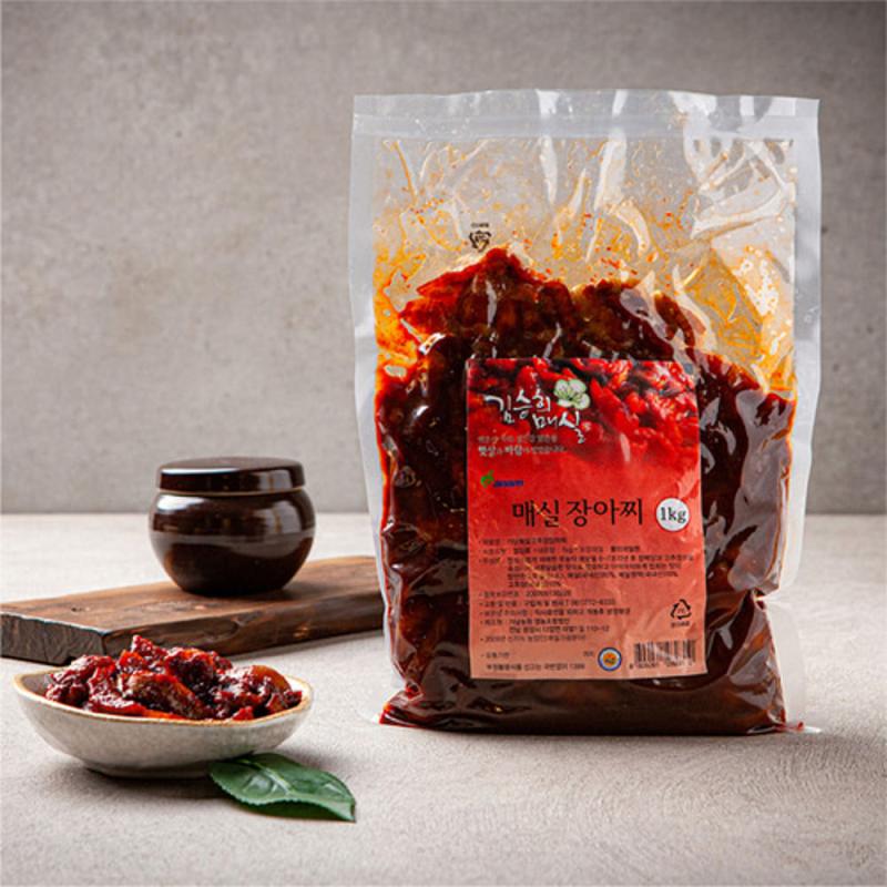 광양 매실장인이 만든 가남 매실고추장 장아찌 1kg [원산지:국산(전라남도 광양시)]
