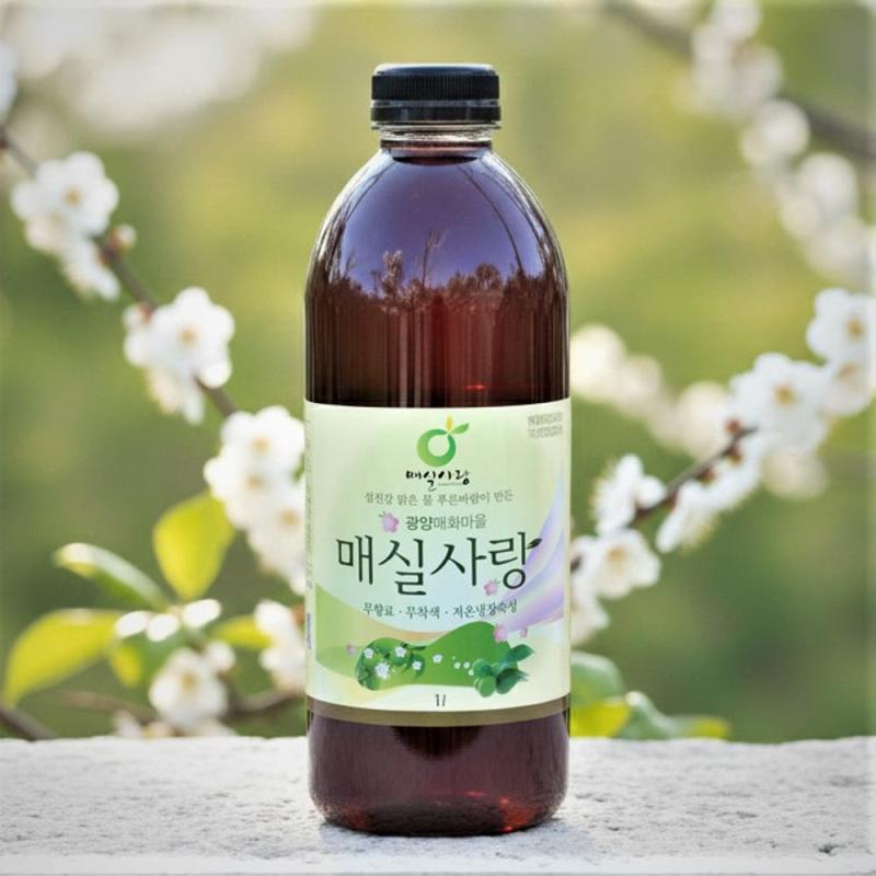 3년 숙성 광양 토종 매실액 매실 액기스 매실청 1L, 1개 [원산지:국산(전라남도 광양시)]